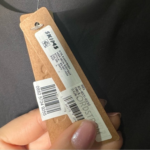 NWT SKIMS FITS EVERYBODY HIGH NECK BODYSUIT L - Picture 7 of 8